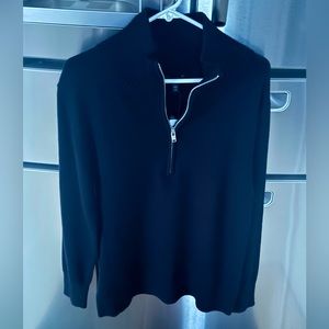 Knit sweater black xtra small